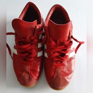 VINTAGE ADIDAS "REKORD" SNEAKERS/TRACK SHOES.LEATHER/SUEDE.RARE.
